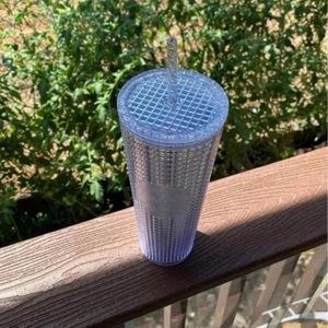 Starbucks newly released 2020 Silver Grid Disco Holiday Cup Tumblr